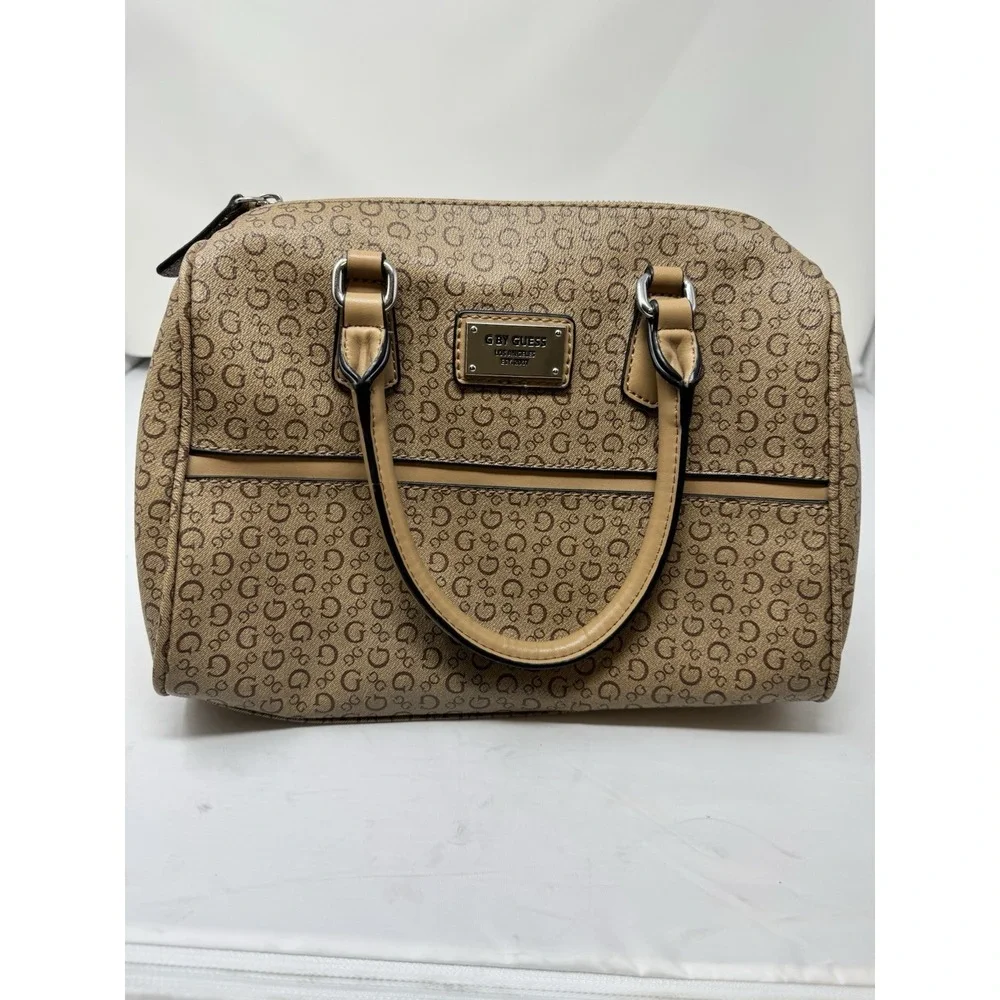 Y2K 🤑Vibes G by‎ Guess Monogram Logo Baguette Handbag Purse 2000s Logo